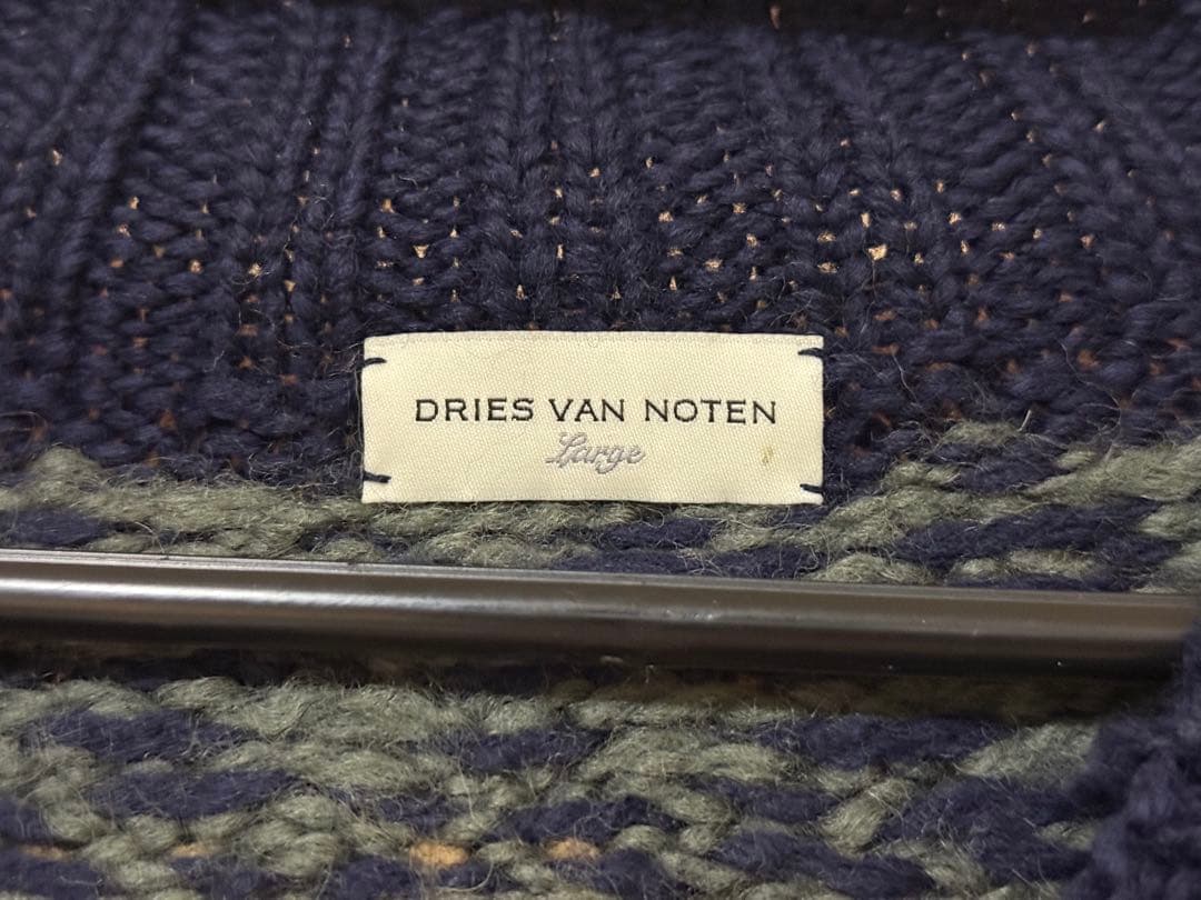 DRIES VAN NOTEN DRIES VAN NOTEN 19-20AW ノルディック柄 ニット