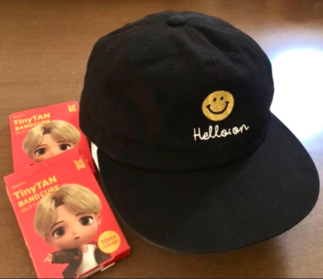 HELLO ON キャップ 刺繍 CAP 韓国 製 帽子 BTS ジミン 着用 - メルカリ
