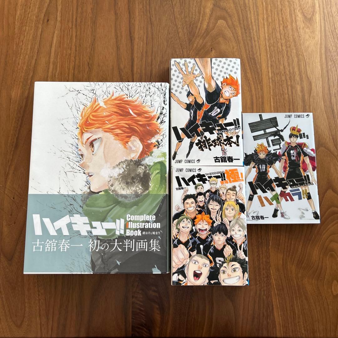 ハイキュー!! 終わりと始まり 画集 ガイドブック まとめ売り イラスト