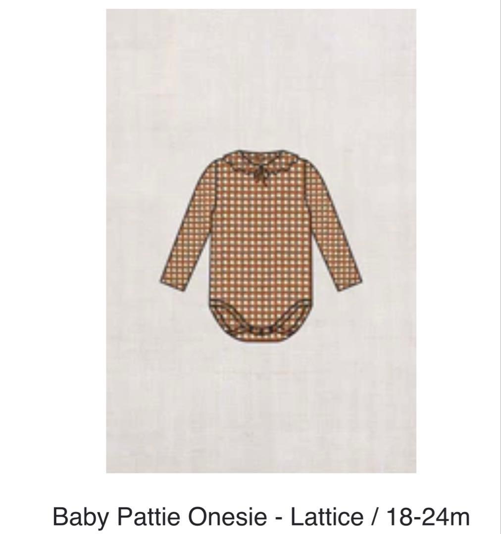 misha＆puff Baby Pattie Onesie 18-24m Baby Pattie Onesie – Misha & Puff