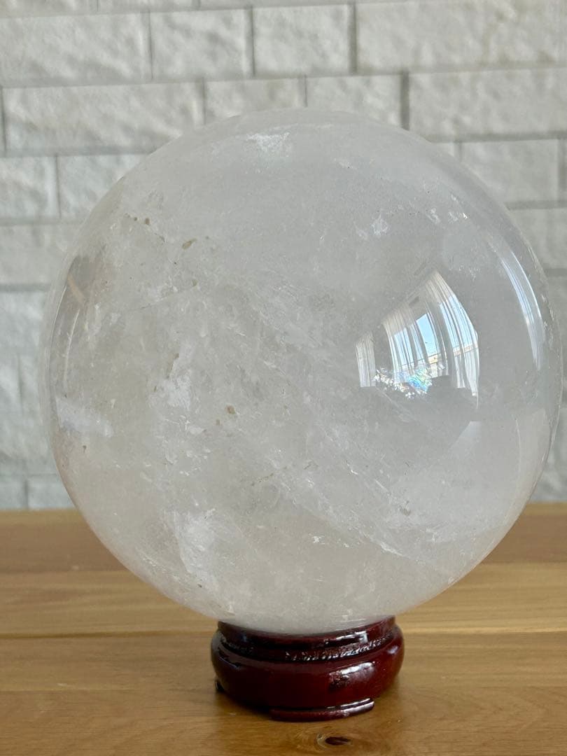 かおりちゃん【超希少✨】ライトニング水晶 3.6kg 大玉