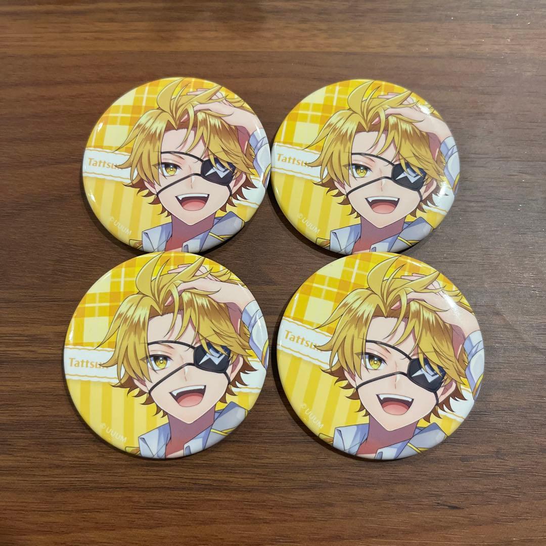 からぴちパラダイス2025 たっつん 缶バッジ 4個セット - メルカリ
