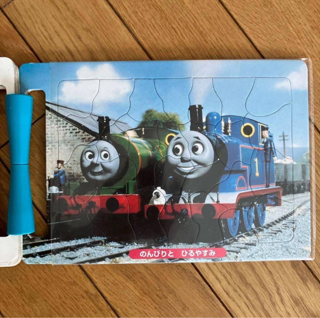 機関車トーマス ジグソーパズル 絵本タイプ 3ページ - メルカリ