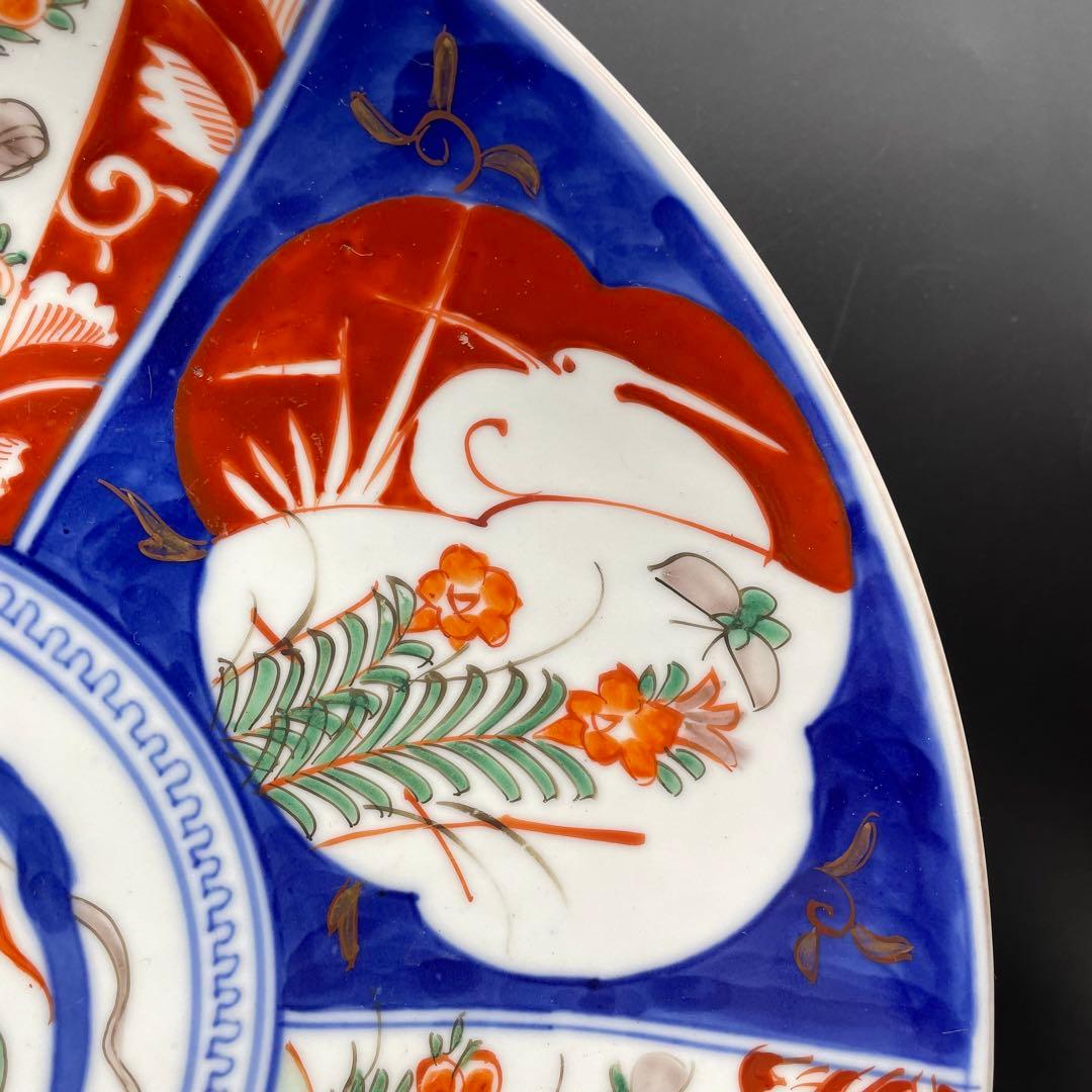 伊万里・有田焼 明治時代 色絵大皿 金彩 飾り皿 37cm - メルカリ