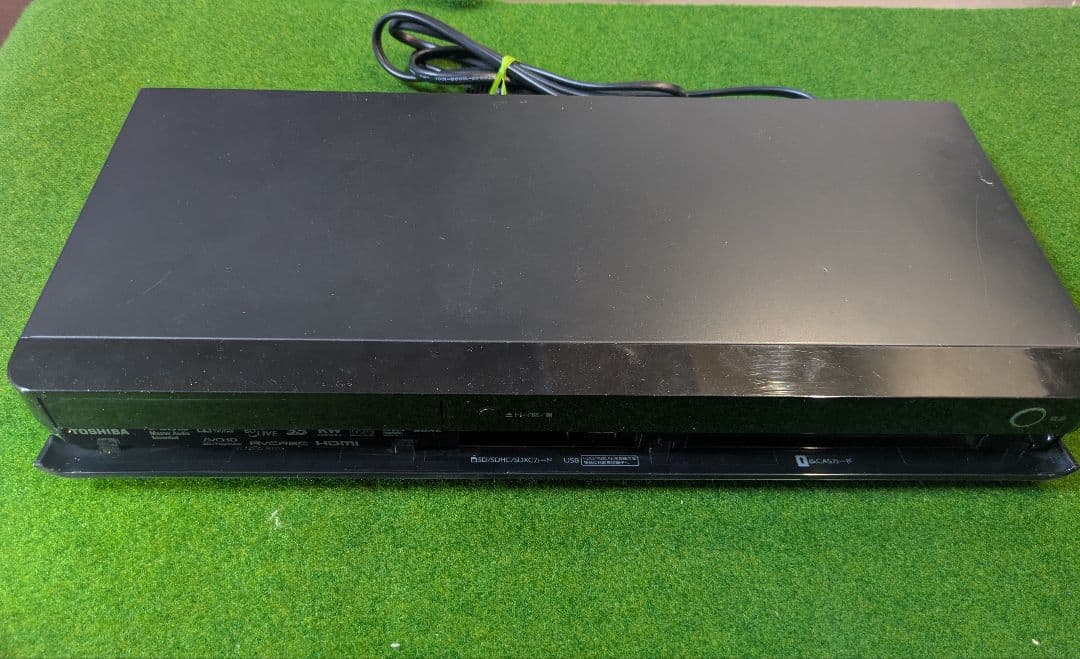 ジャンク品】TOSHIBA レグザ ブルーレイディスクレコーダー リモコン付