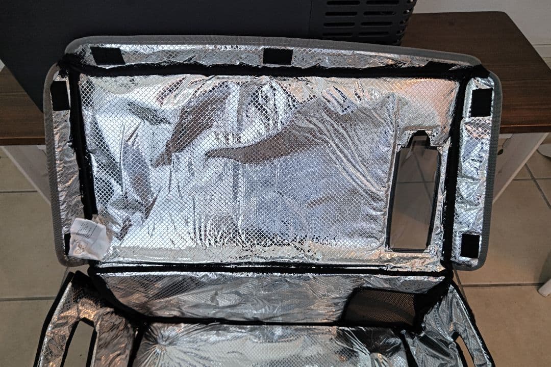 F40C4TMP 18L車載冷蔵庫　冷凍庫 -22℃〜10℃　持ち運び用バッグ付