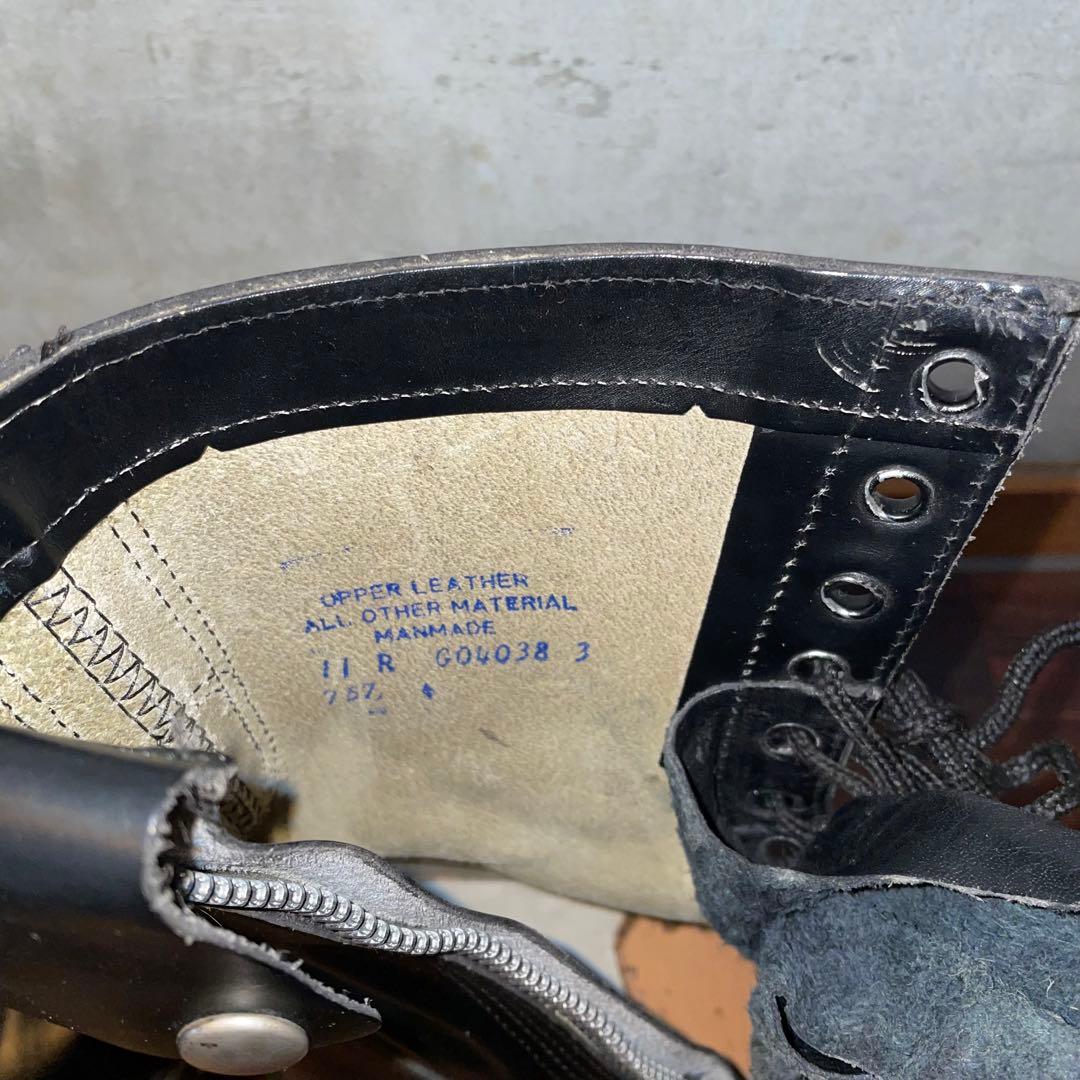 ビンテージ キャロライナ コンバットブーツ サイドジップ - メルカリ