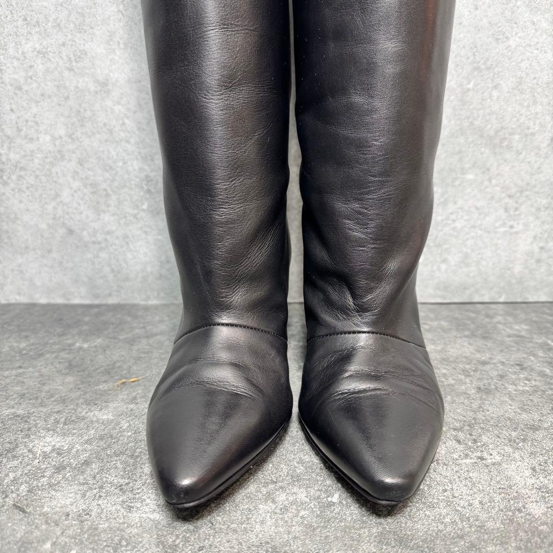 ルタロン グリース MAMIAN ワイドシャフト ロングブーツ 22cm - メルカリ