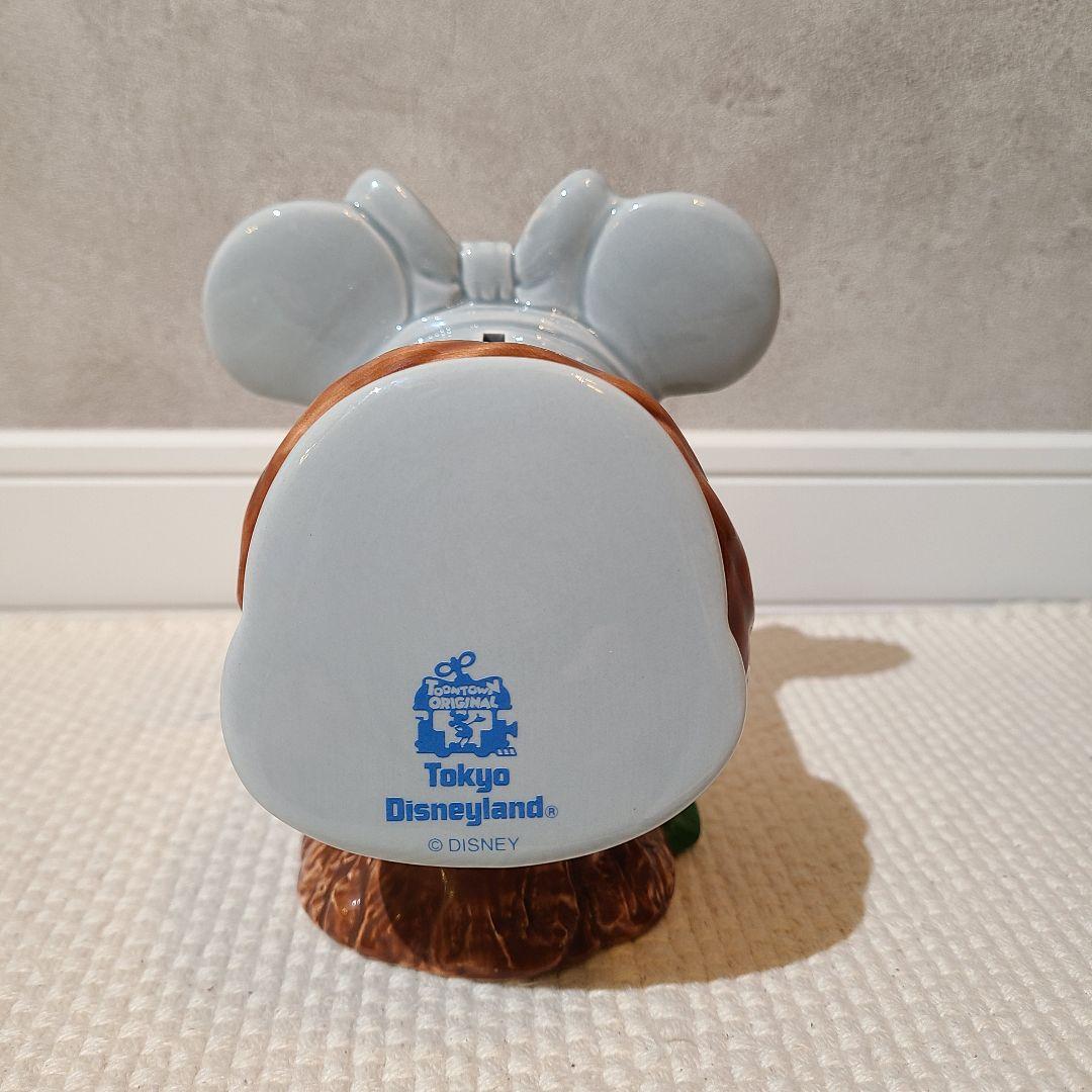 ディズニーランド トゥーンタウン ミニーの家 ポスト型 貯金箱 ミニー