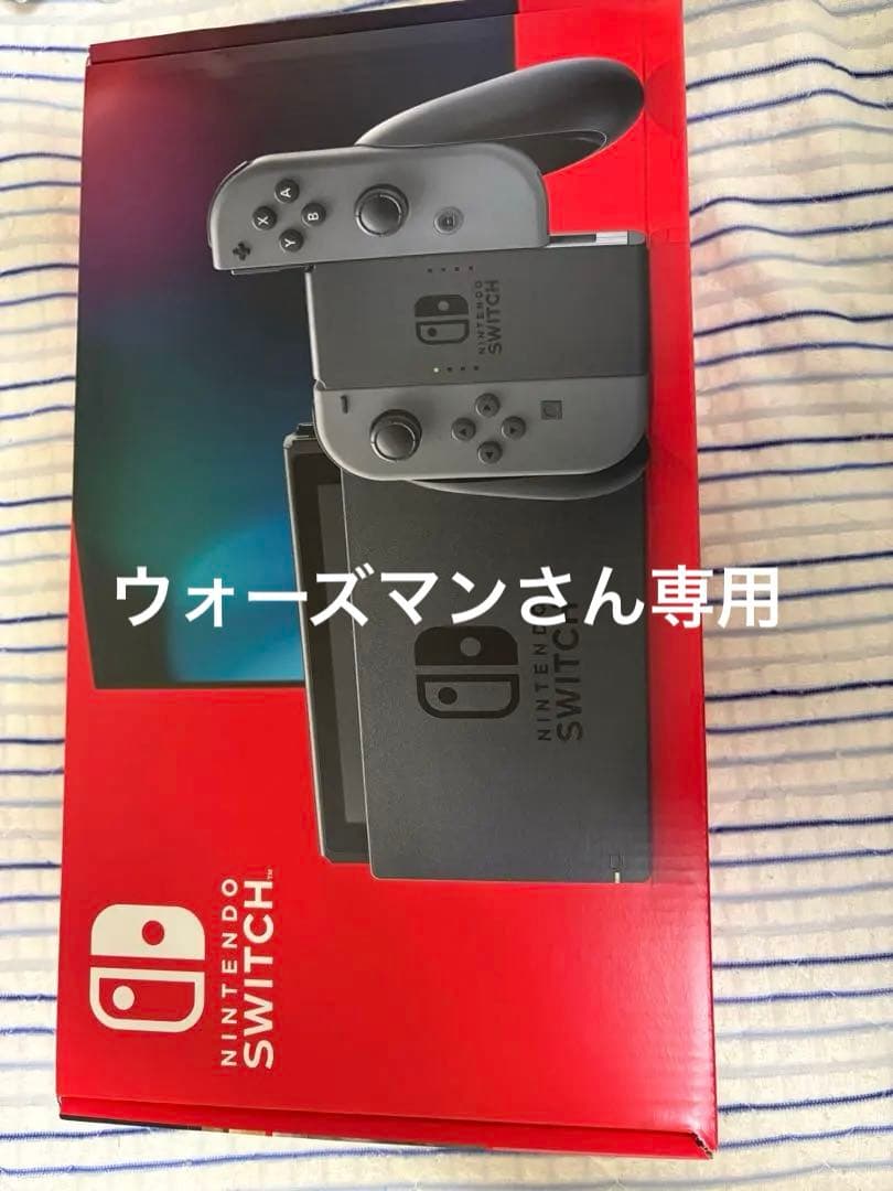 Nintendo Switch グレー 本体 ゲームセット売り 任天堂 Nintendo Switch グレー 新モデル Nintendo Switch Nintendo