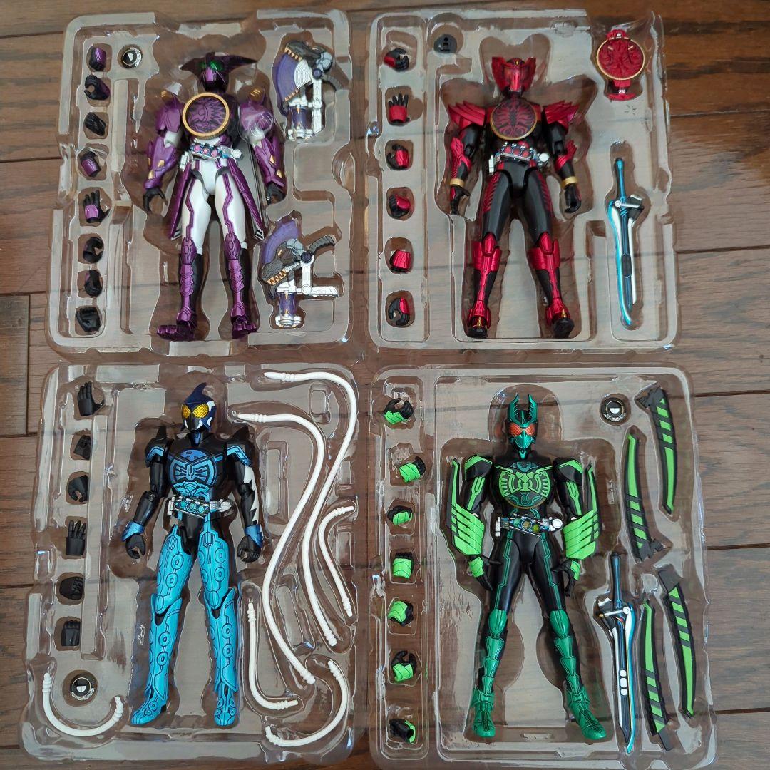 S.H.Figuarts（旧） 仮面ライダーオーズ 13点セット