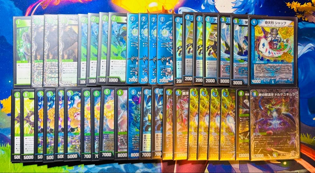 【全国大会優勝構築】青緑ジャイアントデッキ＋調整パーツ 全国大会使用