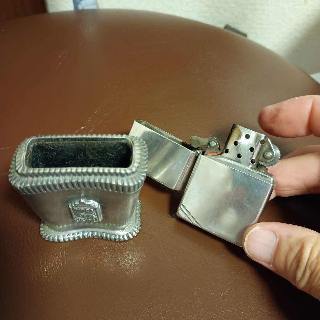 zippo ジッポライター 65周年記念 台座付き 希少