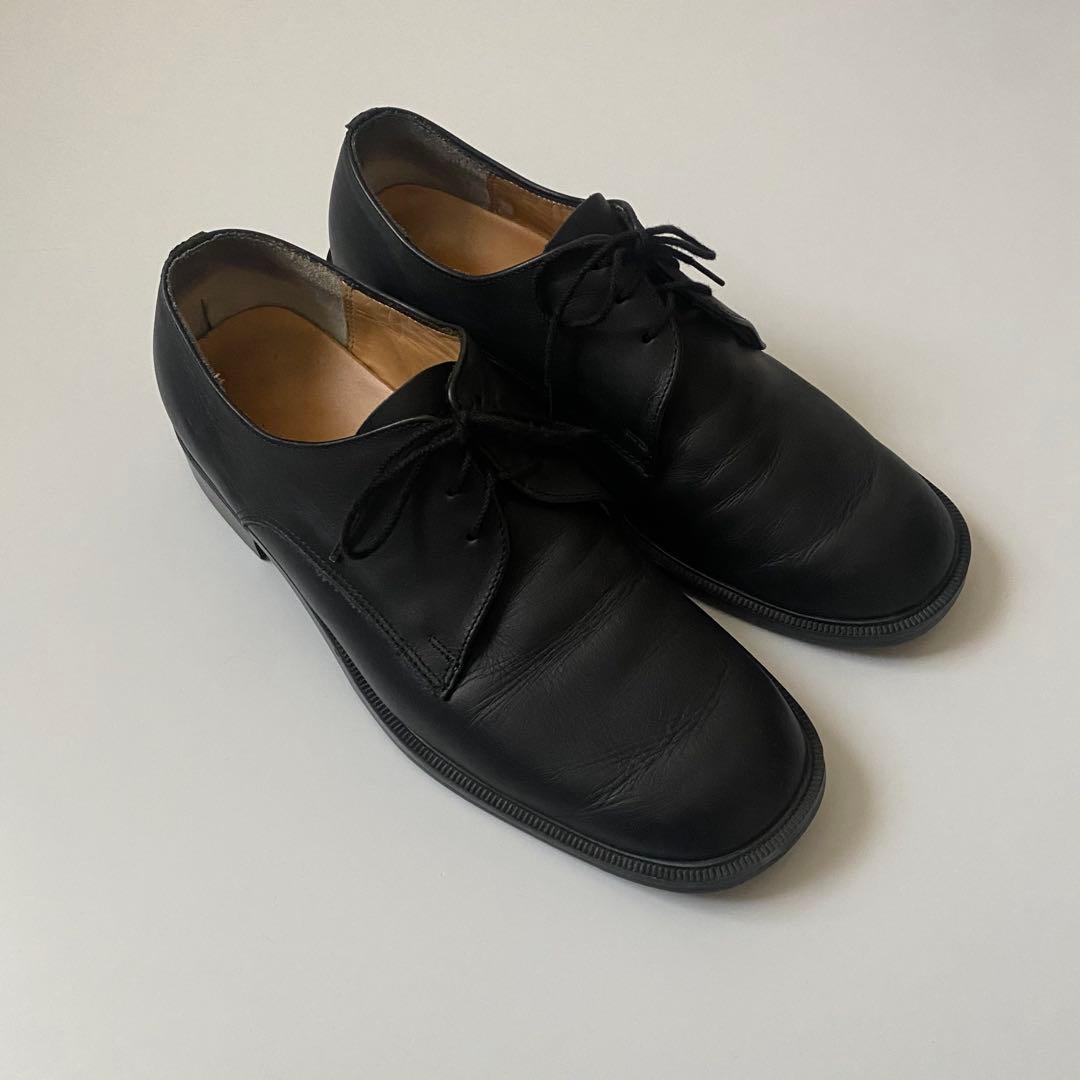 90-00s ドイツ軍 レザーオフィサーシューズ German Military - メルカリ