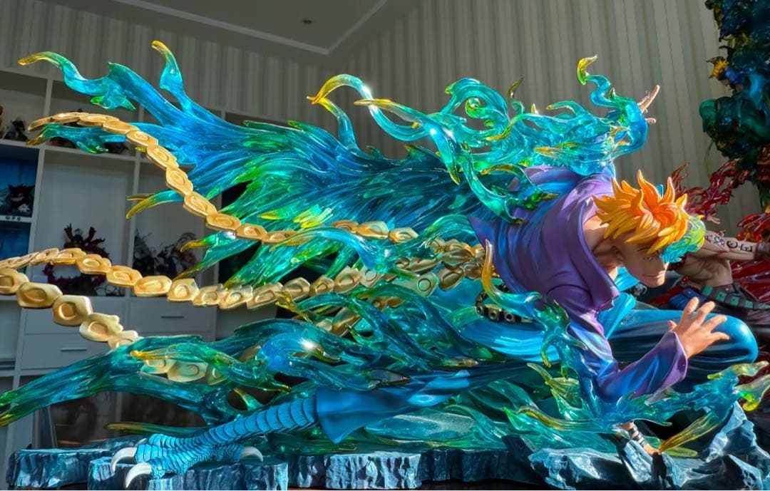 ワンピース エース＆マルコ【ドリフト】ガレージキット フィギュア1/8