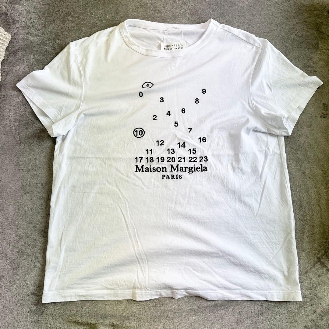 Maison Margiela 数字プリント Tシャツ サイズ10 - メルカリ
