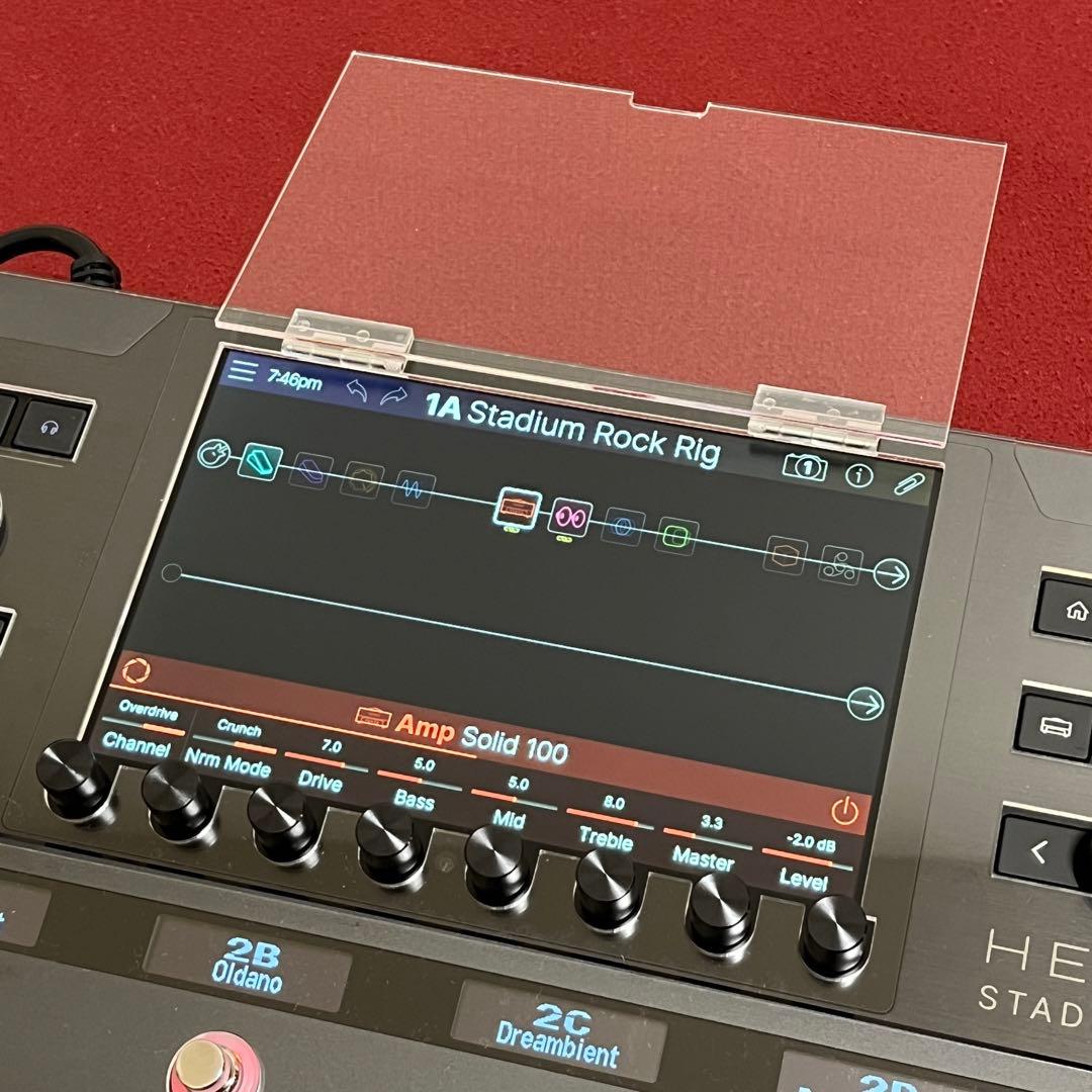 Helix Stadium XL Floorアクリル保護カバー（液晶部開閉型） - メルカリ