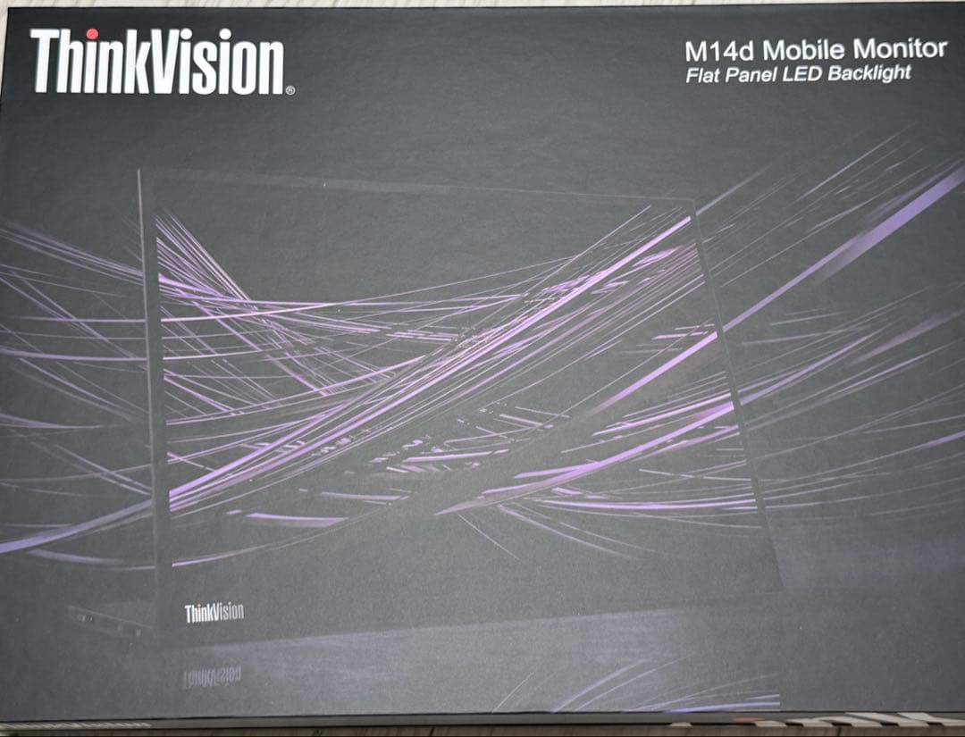 Lenovo ThinkVision M14d 保証28年5月まで - メルカリ