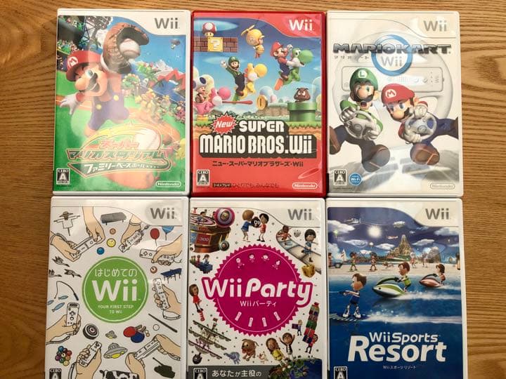 期間限定値下げ：Wiiソフト6枚セット - メルカリ