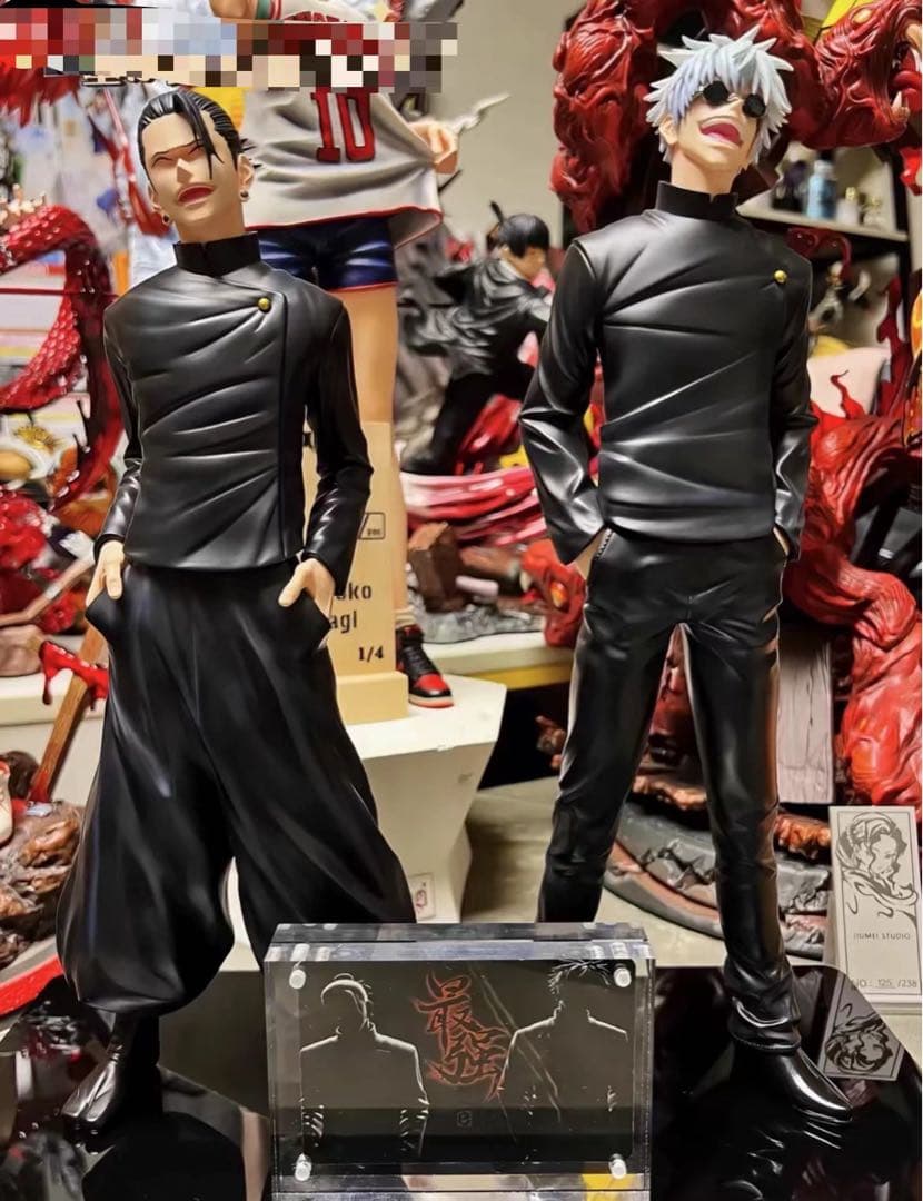 呪術廻戦 五条悟 夏油傑 ガレージキット ガレキ スタチュー③ - メルカリ