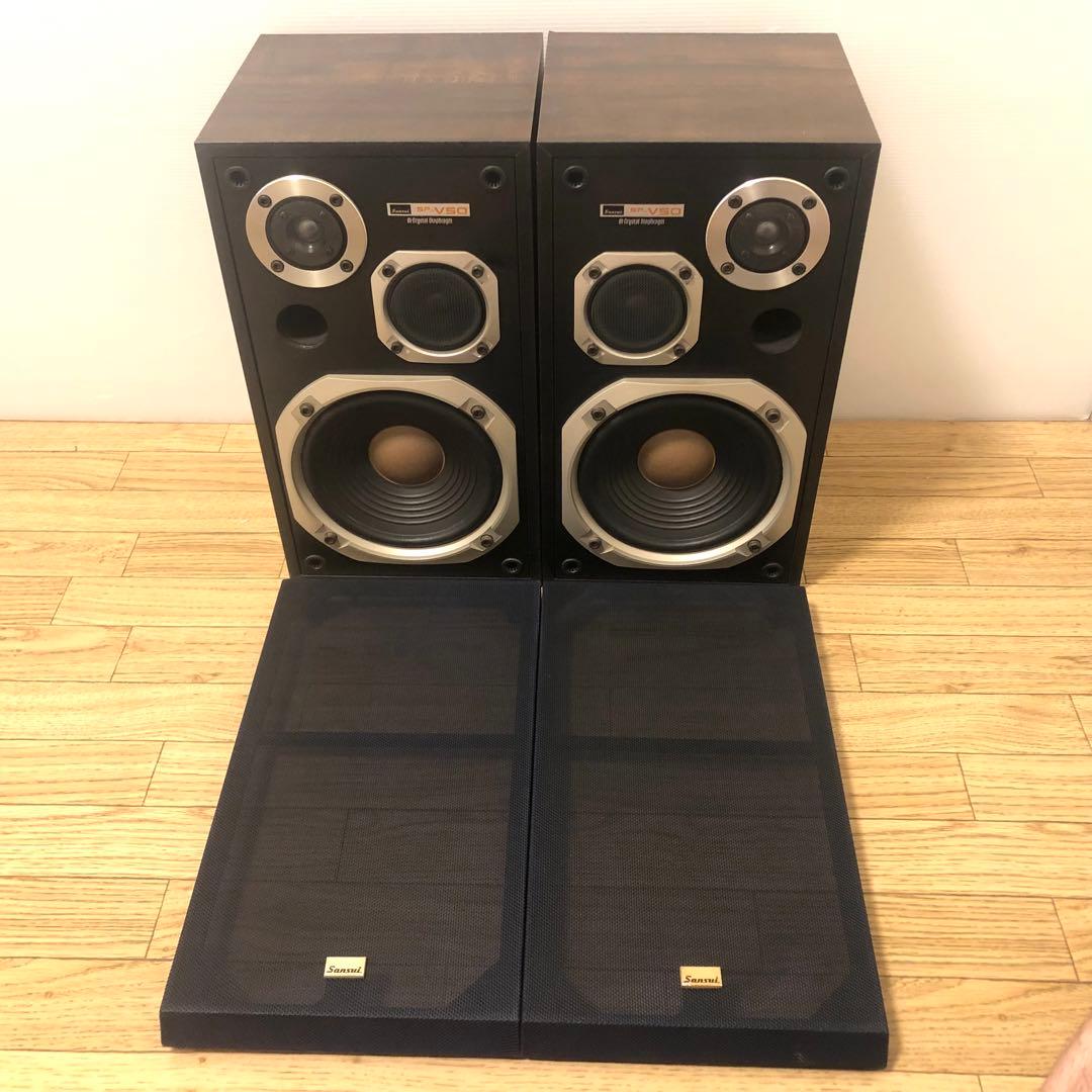 美品状態良好 SANSUI/サンスイSP-V50 3WAYスピーカー ペア同番 - メルカリ