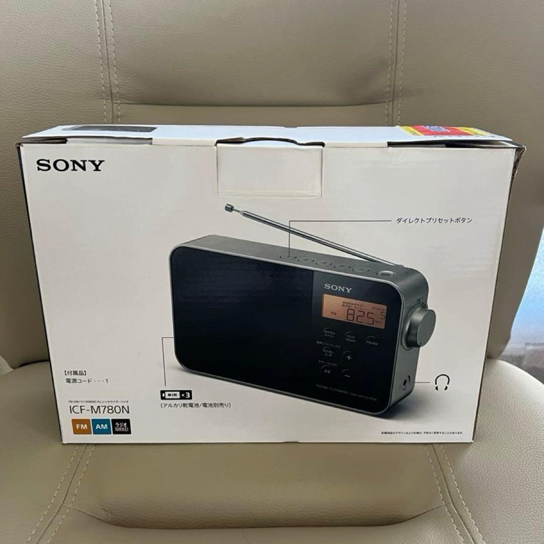 SONY ICF-M780N AM/FMラジオ Sony Home Radio ICF-M780N Black AM/FM Home Powered & Battery Japan