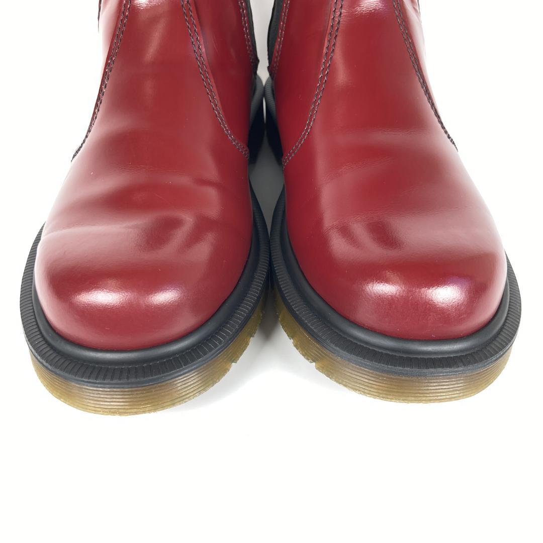 ドクターマーチン 2976 チェルシーブーツ サイドゴア チェリーレッド