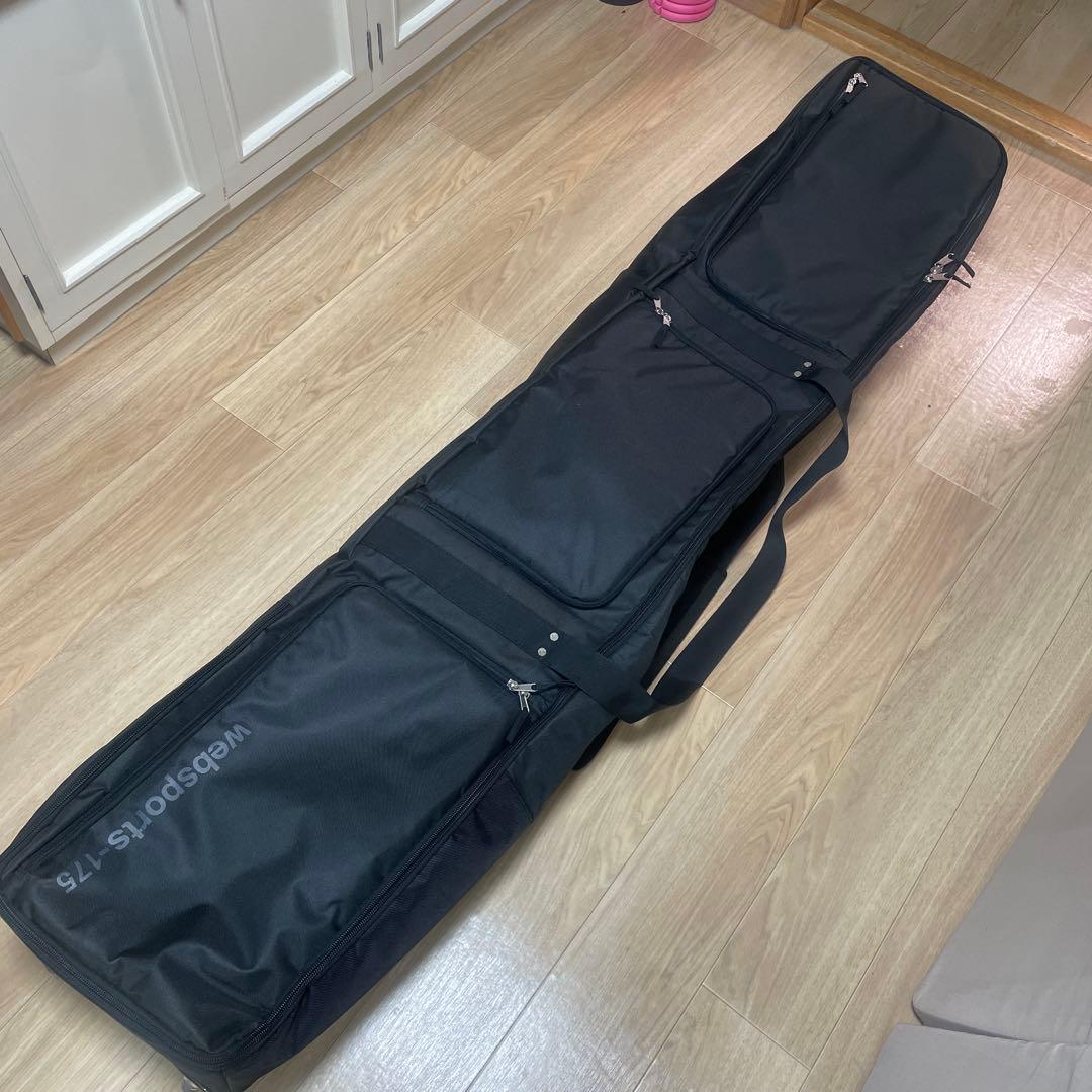 Wild Sports スノーボードバッグ ブラック VAXPOT（バックスポット） スノーボードケース リュック ショルダー