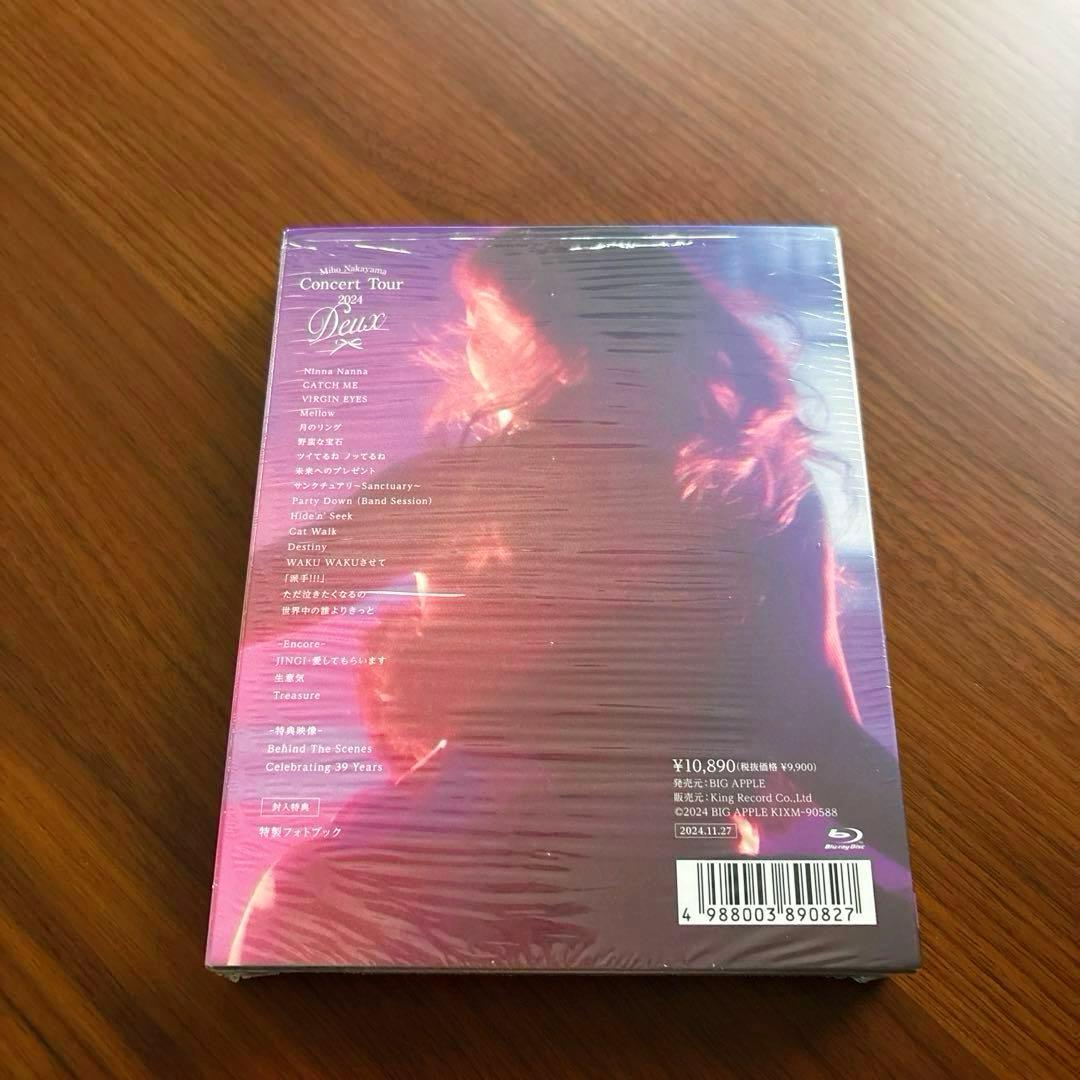中山美穂 Concert Tour 2024 -Deux- 数量限定版ブルーレイ