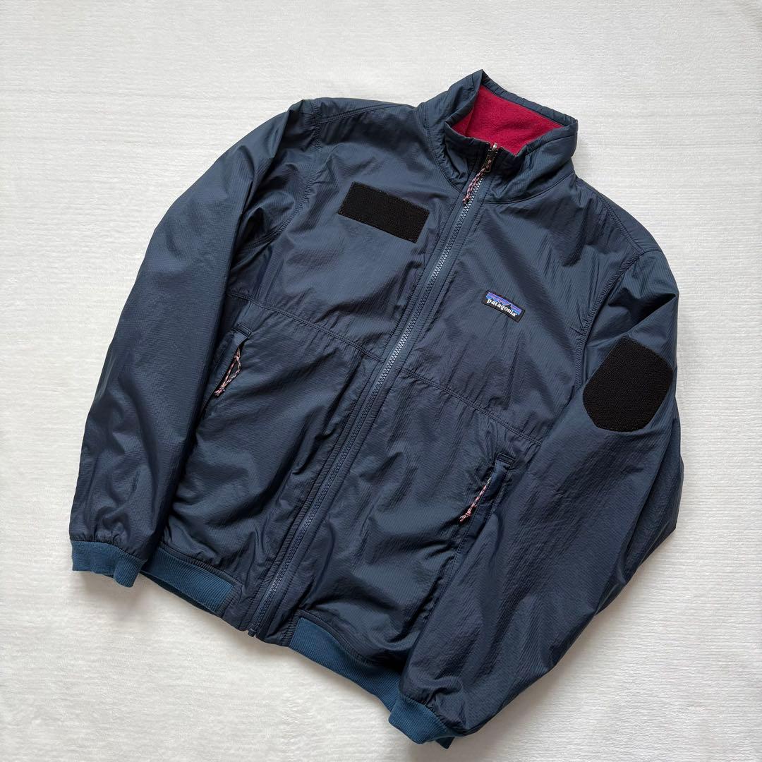 パタゴニア リバーシブルシェルドマイクロディニジャケット26215 紺/赤