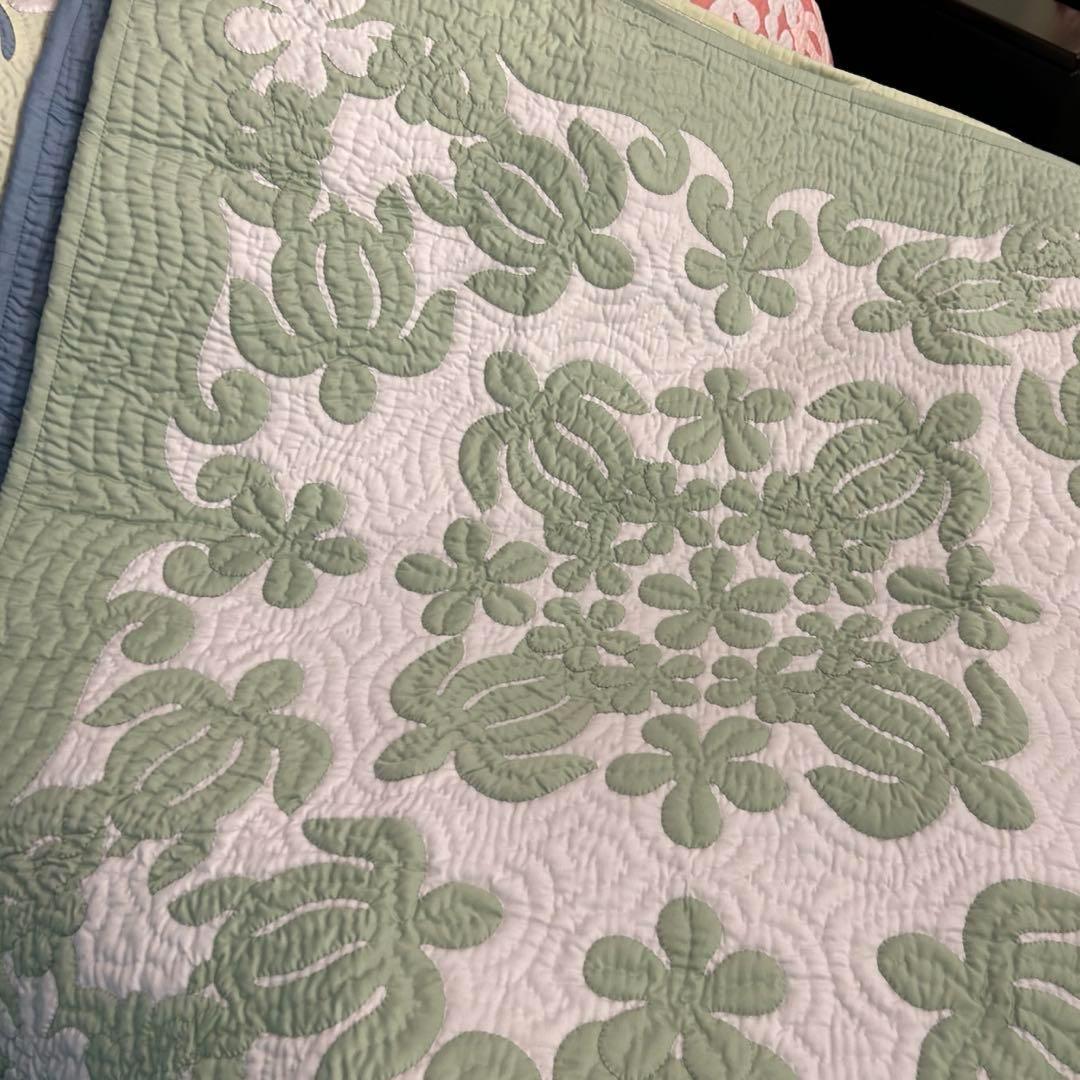 クプナ♡タペストリー♡ホヌ♡153×153♡セルドングリーン♡