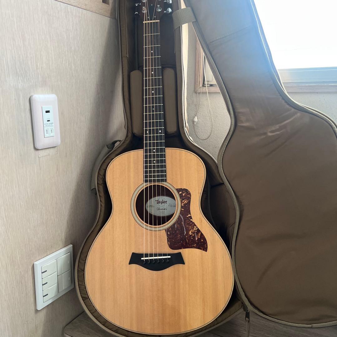 Taylor GS Mini アコースティックギター ケース付き GS Mini Series、アコースティックギター、トラベルタイプ | Taylor