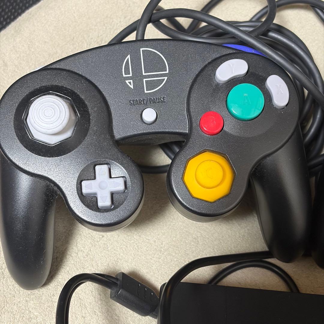 3個セット ゲームキューブ コントローラ 接続タップ スマブラブラック