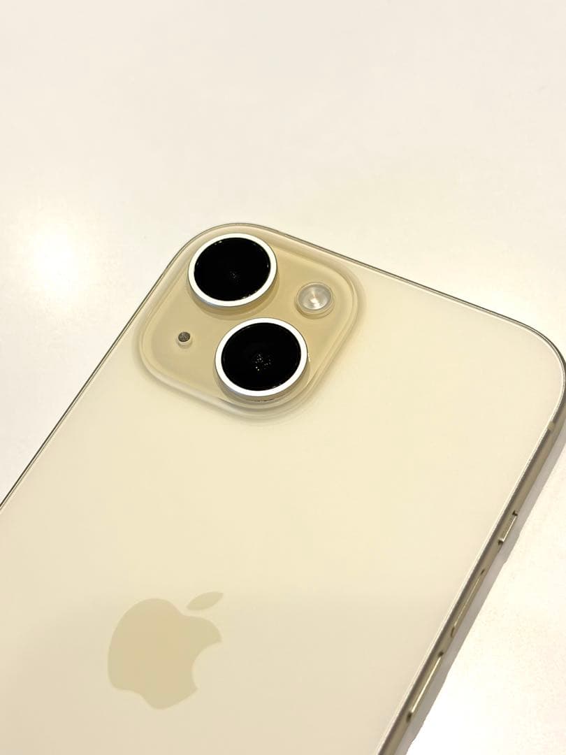 美品・訳あり】iPhone 15 128GB イエロー SIMフリー - メルカリ