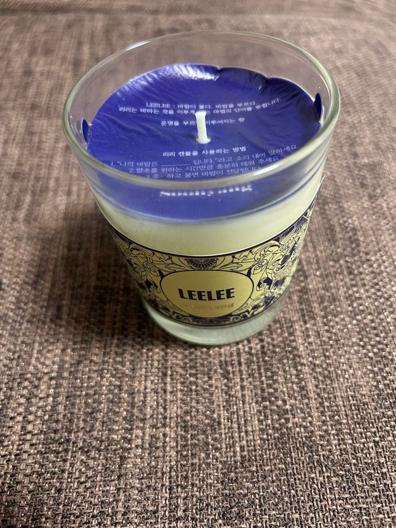 超希少】LEELEE セリ アロマキャンドル Sooh yang 愛の不時着 - メルカリ