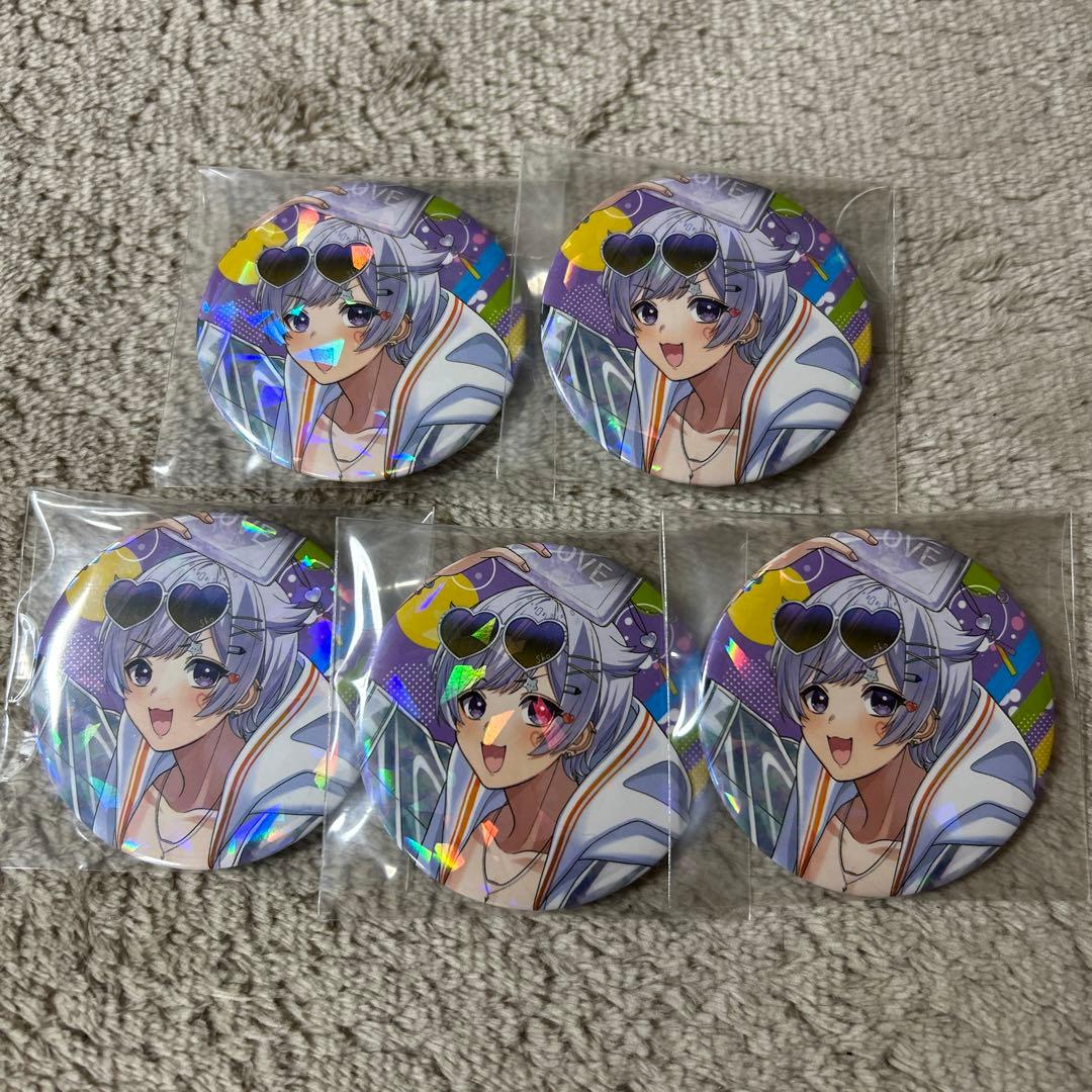 いれいす 初兎 缶バッジ 夏大将 等身 - メルカリ