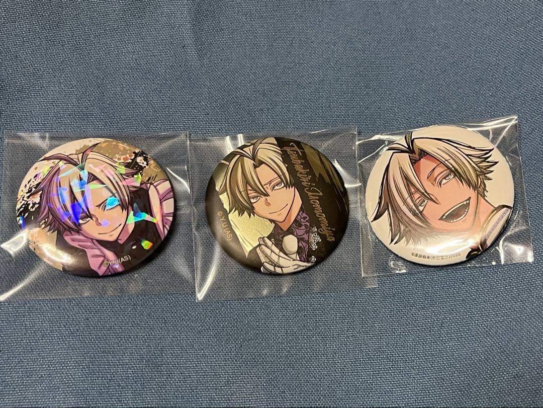 桃源暗鬼 桃宮唾切 缶バッジ 3つセット - メルカリ