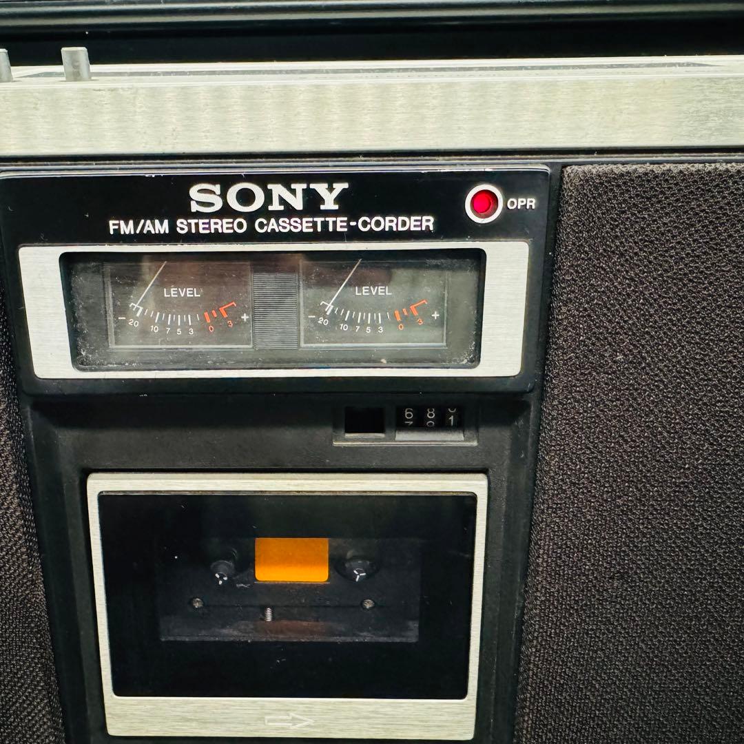 SONY CF-6600 STEREO ZILBAP ラジカセ 昭和 レトロ - メルカリ