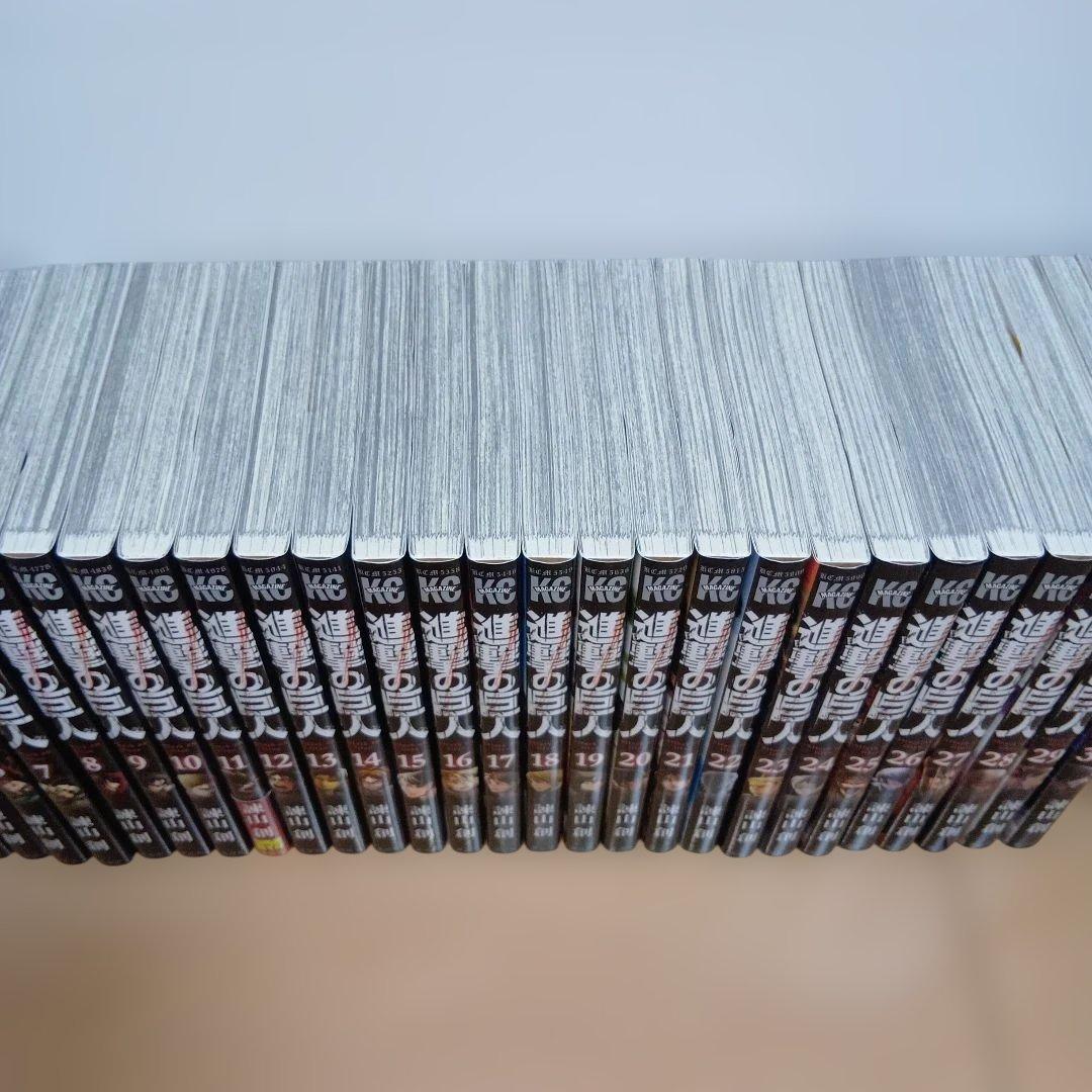 オリジナル収納BOX付き】進撃の巨人 全巻セット - メルカリ