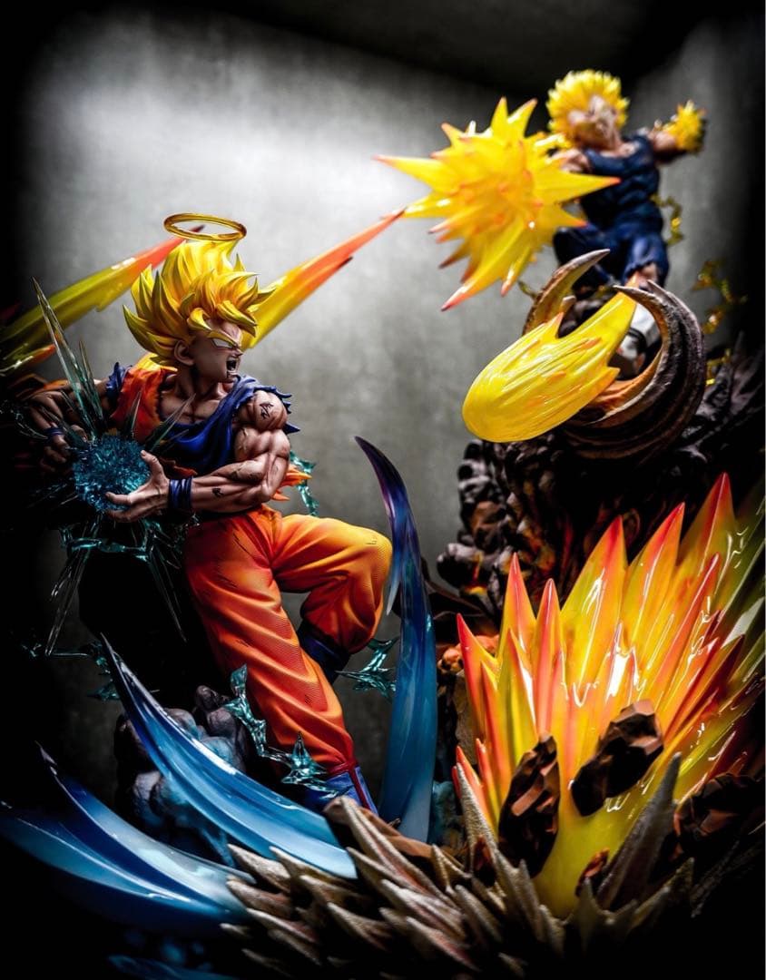 ドラゴンボール 孫悟空 ベジータ フィギュア ガレージキット - メルカリ