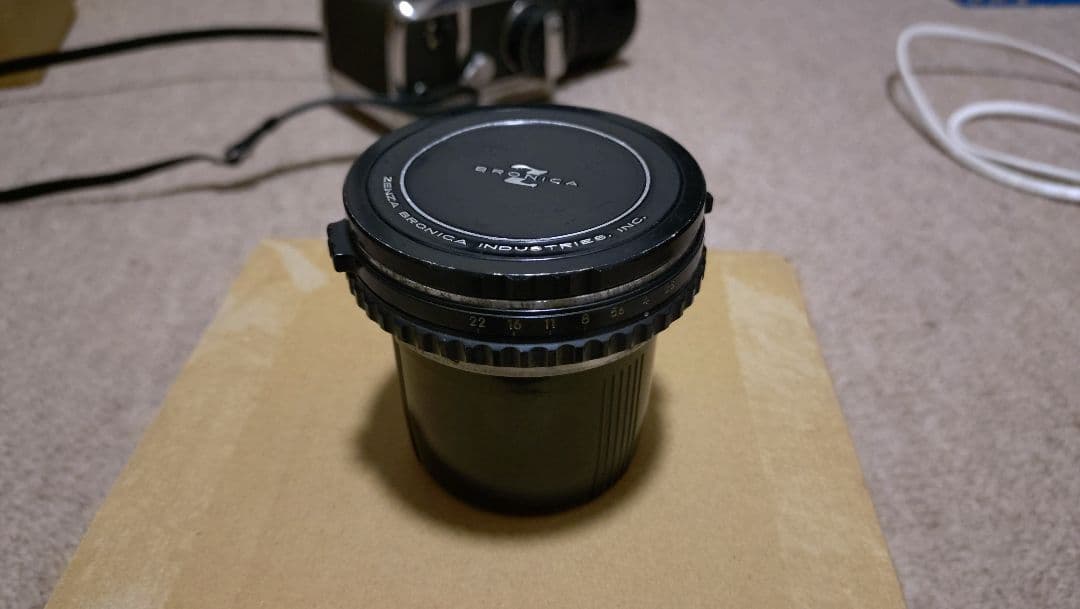 ゼンザブロニカ ジャンク品として 75ミリ 50ミリ レンズ付属 - メルカリ