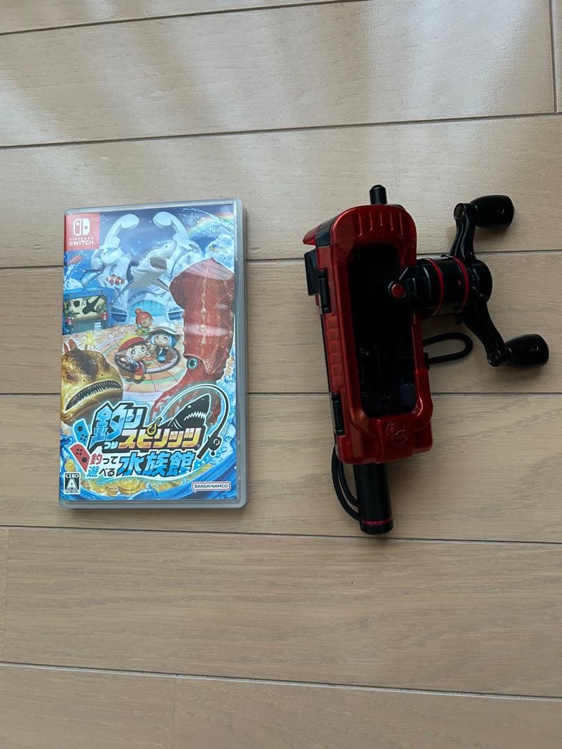 釣りスピリッツ　釣って遊べる水族館　ソフト＆専用コントローラー　Switch Amazon.co.jp: 【任天堂ライセンス商品】釣りスピリッツ 釣って遊べる