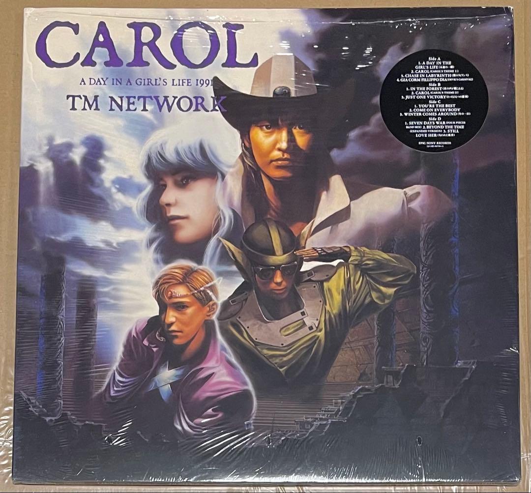 TM NETWORK CAROL レコード LP 2枚組 CAROL : TM NETWORK | HMV&BOOKS online - ESCB-2118