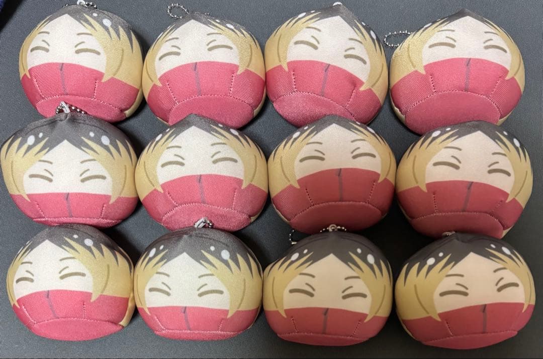 ハイキュー　孤爪研磨　おまんじゅう　セット 楽天市場】【孤爪研磨】ハイキュー!! おまんじゅうにぎにぎマスコット2