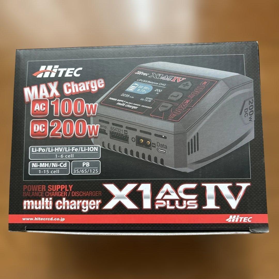 あ*ん様 Hitec X1 AC PLUS IV 充電器 AC/DC 充・放電器 Multi Charger X1 AC PLUS Ⅳ［ マルチチャージャー