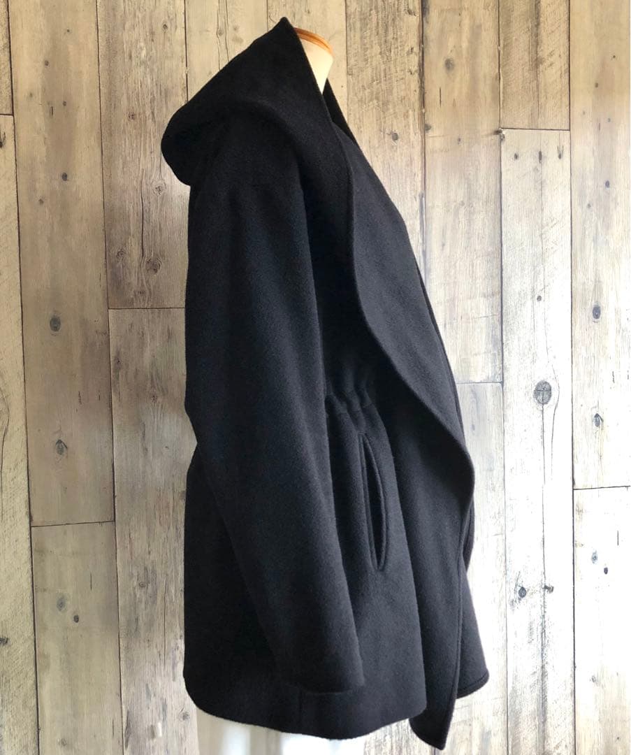 GALLARDAGALANTE ガリャルダガランテ ウールコート ショール 変形