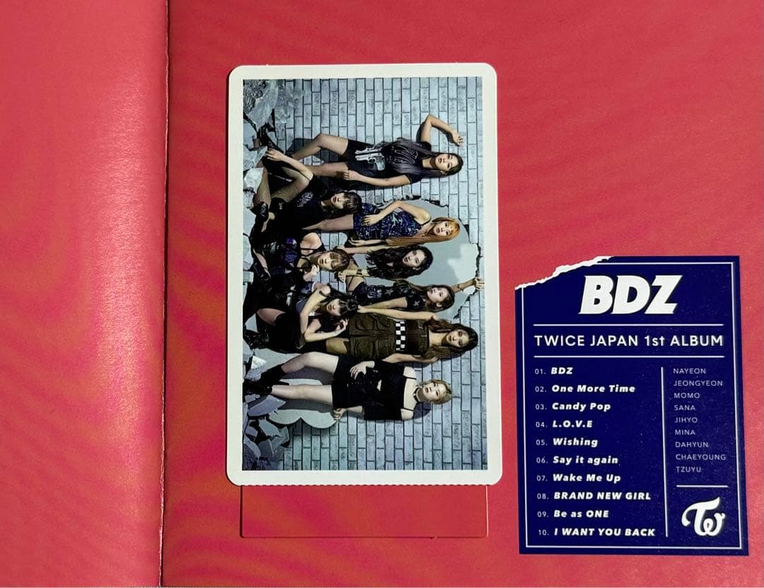 TWICE JAPAN 1st ALBUM BDZ CD 通常盤 - メルカリ