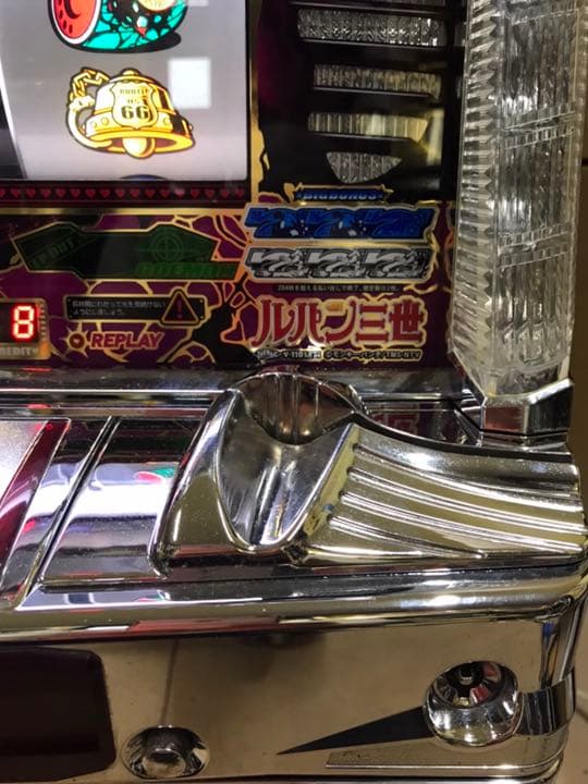 パチスロ実機 不二子百億＄の女神 コイン不要機付 家庭用スロット