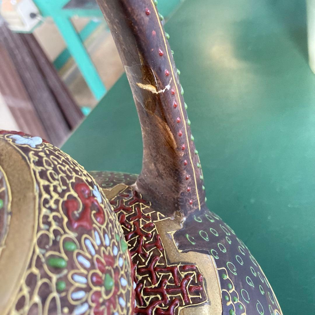 詳細不明 花瓶 壺 汚れあり 昭和レトロ