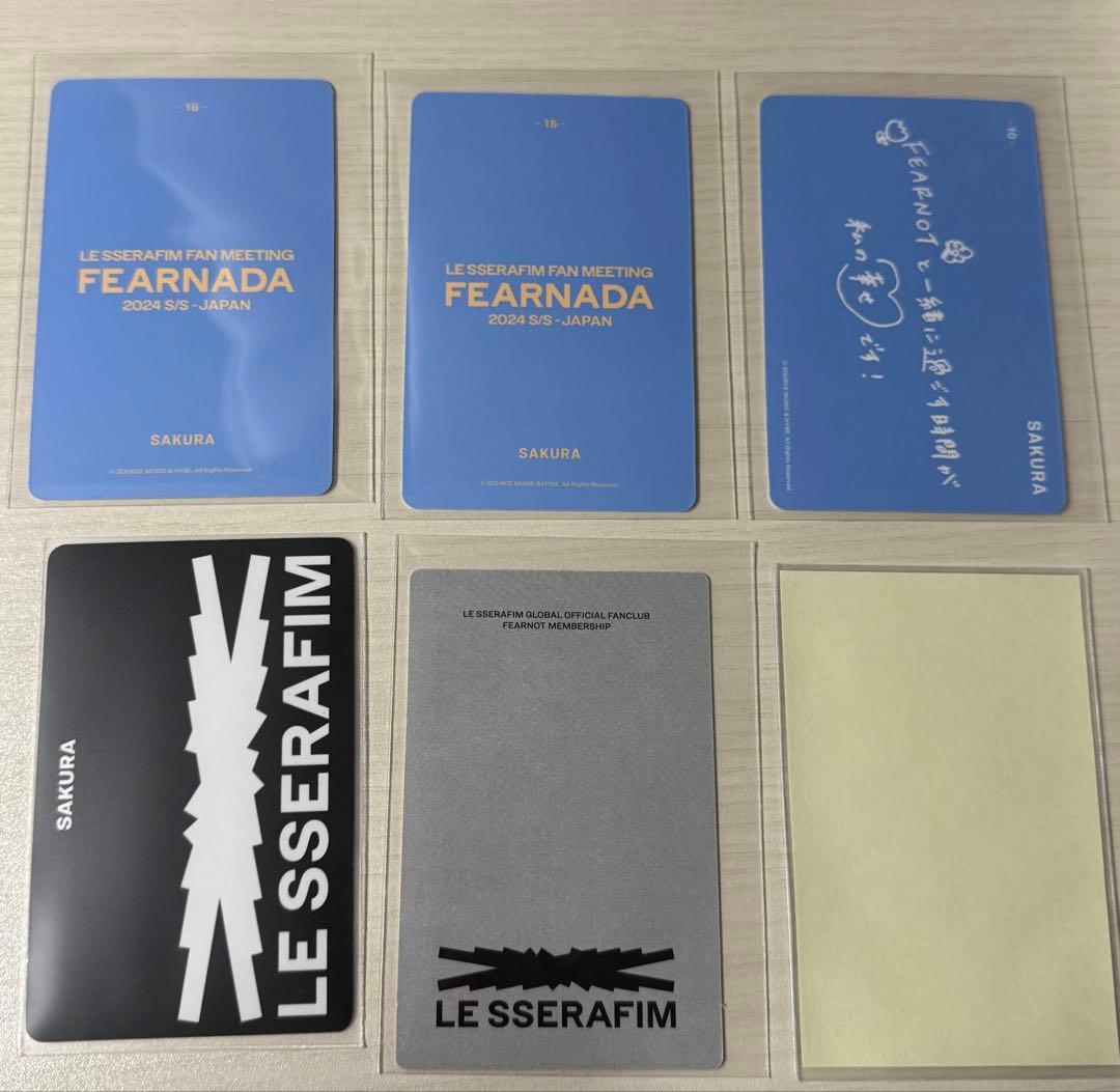 LE SSERAFIMサクラ トレカ まとめ売り - メルカリ